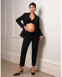 Seraphine - Tapered Under Bump Maternity Trousers - Lyst