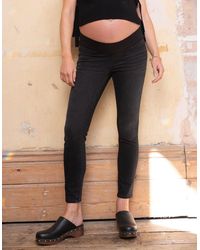 Seraphine - Organic Under Bump Skinny Maternity Jeans - Lyst