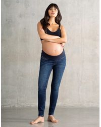 Seraphine - Organic Under Bump Skinny Maternity Jeans - Lyst