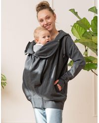 Seraphine - Grey 3 In 1 Maternity Hoodie - Lyst