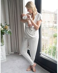 Seraphine - Ultra-soft Maternity & Nursing Loungewear Set - Lyst
