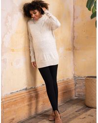 Seraphine - Layered Cotton Blend Maternity & Nursing Sweater - Lyst