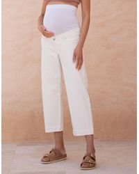 Seraphine - Cropped Straight Wide-leg Jeans - Lyst