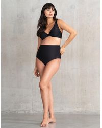Seraphine - Textured Over Bump Maternity Bikini Brief - Lyst