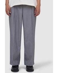 About Blank - Tailored Wide Leg Pant (Light - Lyst