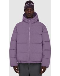 Mellow Clo - Summit Puffer Jacket (Rich Plum - Lyst