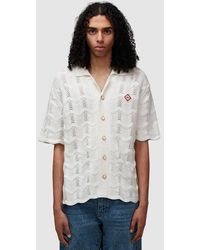 Casablanca - Wave Knitted Shirt - Lyst