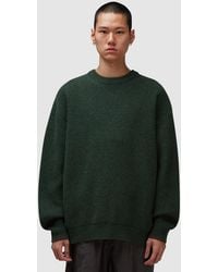 FRIZMWORKS - Patch Round Pullover Knit Sweater (Forest - Lyst