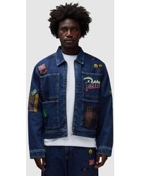 PATTA - Whole Lotta Labels Denim Jacket - Lyst