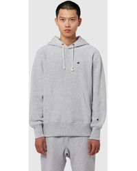 Champion Hooded Sweatshirt - Gray