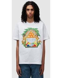 Casablancabrand - Triomphe D'orange T-shirt - Lyst