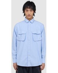 Barbour - Arnham Oxford Jungle Shirt (Sky - Lyst