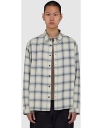 SAGE NATION - Strano Shirt /Ivory Check - Lyst