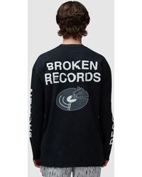 OVER OVER - Easy Long Sleeve Broken Records T-Shirt - Lyst