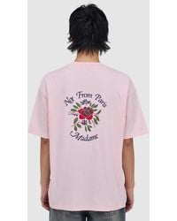 Drole de Monsieur - Nfpm Rose T-Shirt (Light - Lyst