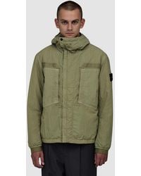 Stone Island - Warp Rib Nylon-Tc Jacket - Lyst