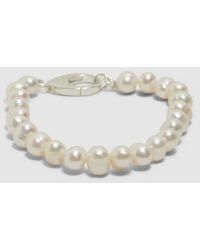 Hatton Labs - Classic Pearl Bracelet - Lyst