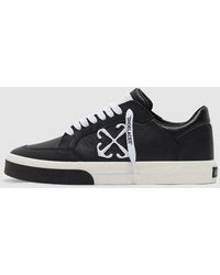 Off-White c/o Virgil Abloh - Low Vulc Leather Sneaker - Lyst