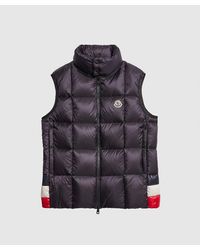 Moncler Synthetic Deneb Quilted Gilet in Black for Men - Lyst