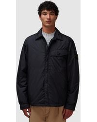 Stone Island - Crinkle Reps Ny Overshirt - Lyst