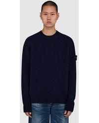 Stone Island - Baby Alpaca Blend Sweater - Lyst
