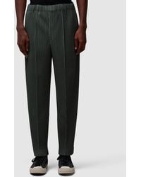 Homme Plissé Issey Miyake - Elasticated Waist Signature Pleats Trousers - Lyst