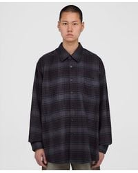 Our Legacy - Above Shirt (Faded Nocturne Check Flannel - Lyst