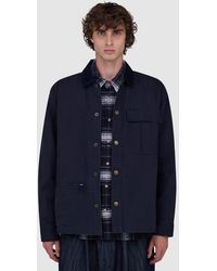 Barbour - Ursula Os Canvas Overshirt (Dark - Lyst