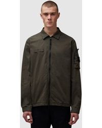 Stone Island - Garment Dyed Old Effect Pocket Overshirt - Lyst