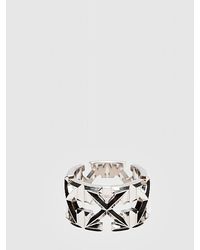 Off-White c/o Virgil Abloh - Arrow Silver-toned Brass Ring - Lyst