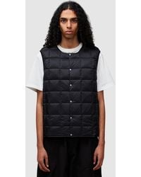 Taion - Crew Neck Down Vest Gilet - Lyst
