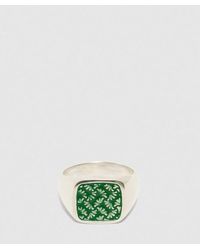 MAPLE - Floral Signet Ring - Lyst