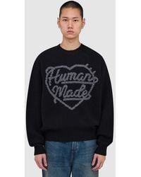 Human Made - Heart Knit Sweater - Lyst