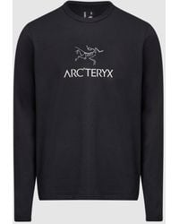 Arc'teryx Captive Arc'word Long Sleeve T-shirt - Blue