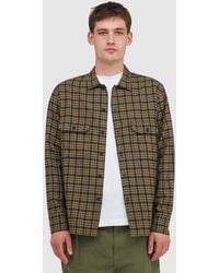 Universal Works - Bang Check Utility Shirt - Lyst