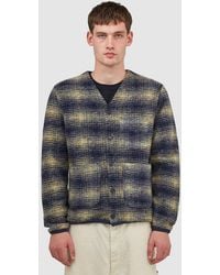Universal Works - Uist Fleece Cardigan - Lyst