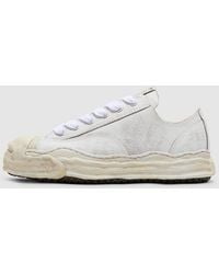 Maison Mihara Yasuhiro - Hank Low Brushed Shrink Leather Sneaker - Lyst
