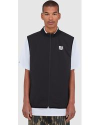 Malbon Golf - Performance Ribbed Panel Gillet - Lyst
