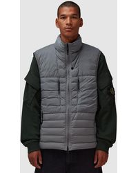 Stone Island - Seamless Tunnel Down-Tc Vest (Cement - Lyst