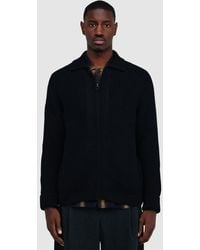 Barbour - Garthman Zip Cardigan - Lyst