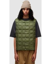 Taion - Crew Neck Down Vest Gilet - Lyst