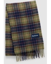 Barbour - Tartan Lambswool Scarf (Classic - Lyst