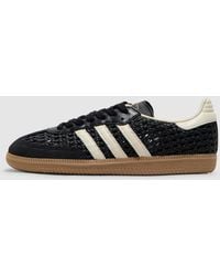 adidas - Samba Og �Basketweave� Sneaker (Core/Cream/ Met - Lyst