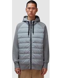 Canada Goose - Hybridge Huron Full Zip Hooded Jacket (Stone Heather - Lyst