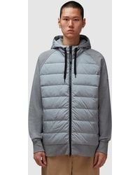 Canada Goose - Hybridge Huron Full Zip Hooded Jacket (Stone Heather - Lyst