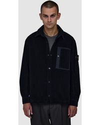 Stone Island - Organic Cotton Corduroy 800 Shirt - Lyst