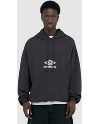 Umbro - X Slam Jam Og Logo Mask Hoodie (Washed - Lyst