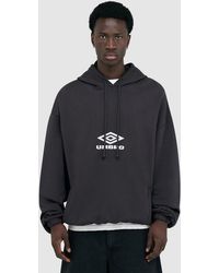Umbro - X Slam Jam Og Logo Mask Hoodie (Washed - Lyst