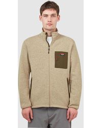 NANGA - Polartec Fleece Zip Jacket (Heather - Lyst