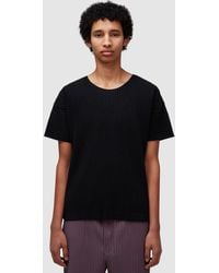 Homme Plissé Issey Miyake - Basic Pleats T-Shirt - Lyst